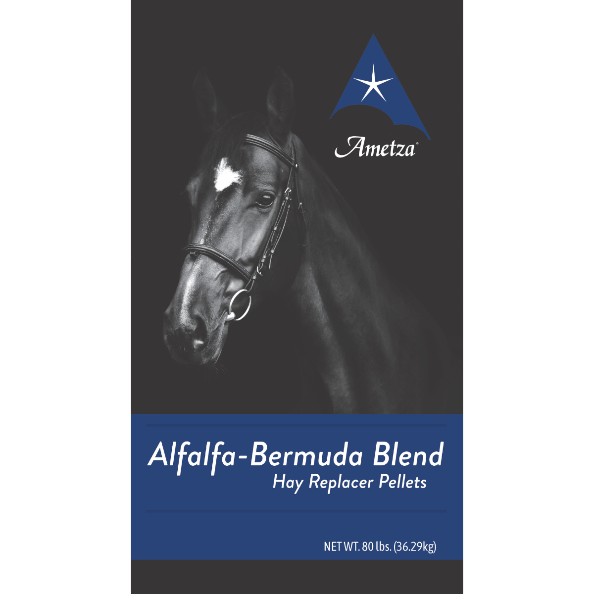 Alfalfa-Bermuda Blend Front 80 lbs ndure_2.0 logo